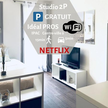 *Le Cityzen*15Min Du Centre A Pied+Parking Gratuit Annecy Luaran gambar